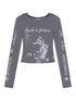 Salome Summer Tee With Moon Print