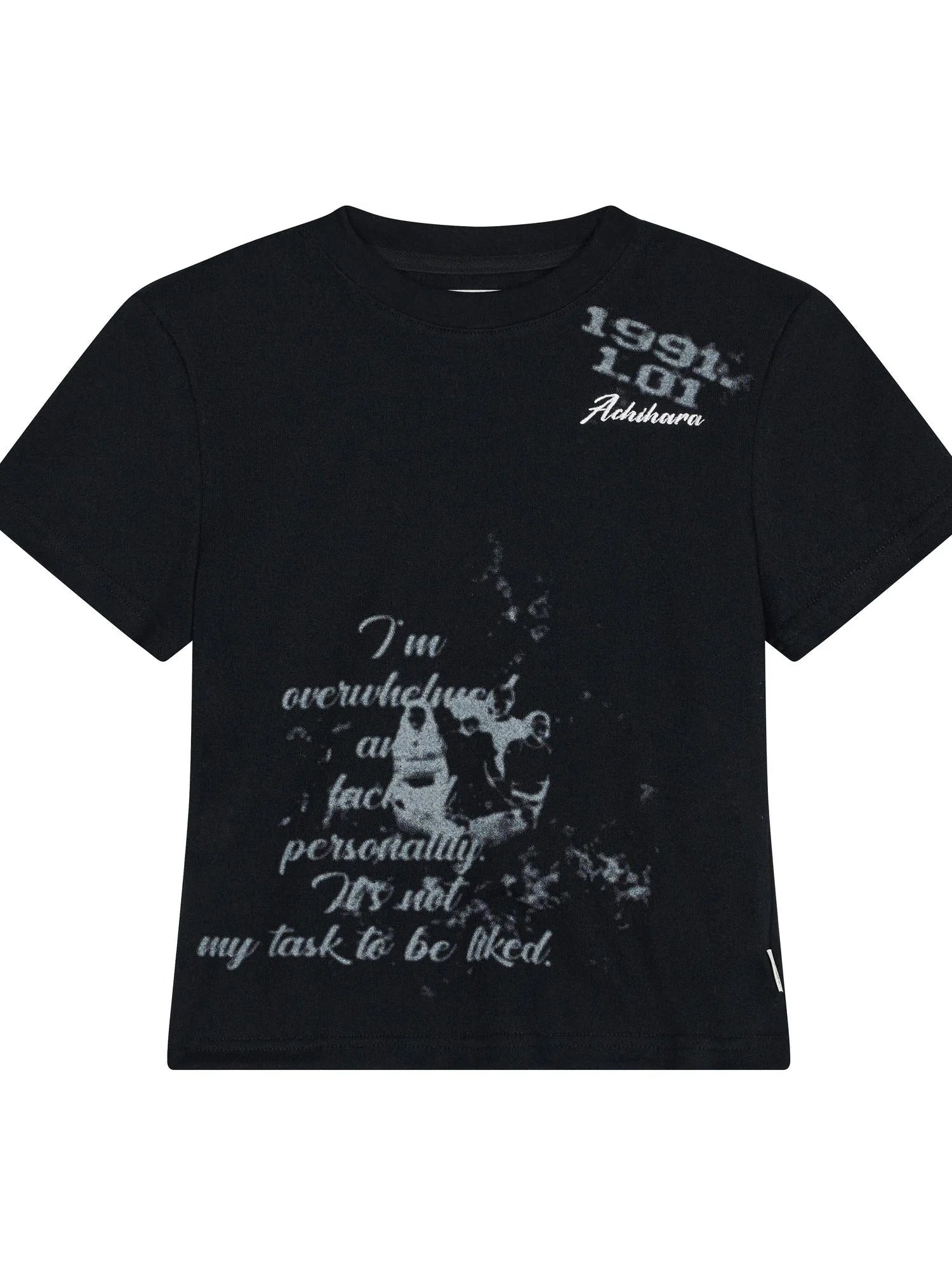 Chaos Princess Thorn Knit V Neck T Shirt Long Sleeve Tee