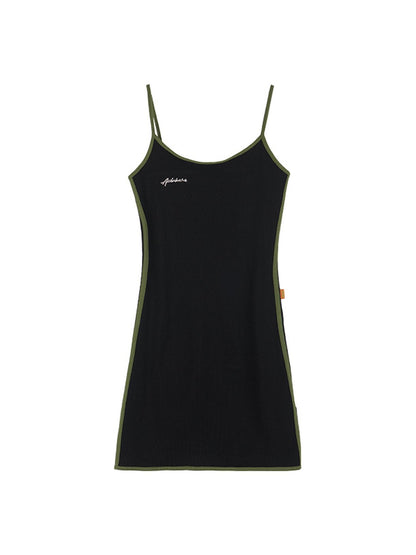 Achihara Y2K Retro Strap Summer Dress