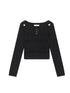 Achihara Hawaii Hooded Crop Tee