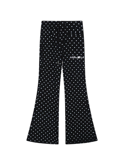 Achihara Toee Flared Knit Pants