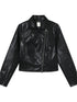 Achihara Minnie S Vintage Pu Leather Jacket