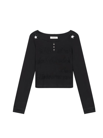 Achihara Hawaii Hooded Crop Tee
