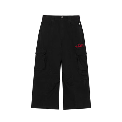 Update Achihara Loose Fit Denim Overalls 2025 Autumn New Drop Leg Trousers