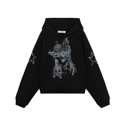 Update Achihara Stars Me Hooded Jacket Women Spring Fall 2025 New Casual Outerwear