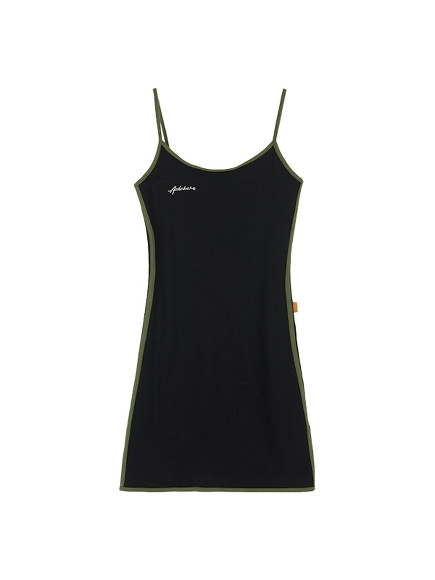 Achihara Y2K Retro Strap Summer Dress