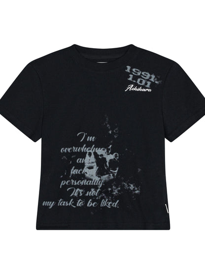 Achihara Chaos Princess Thorn Knit V Neck T Shirt Long Sleeve Tee