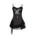 Update c Chain Print Satin Slip Dress