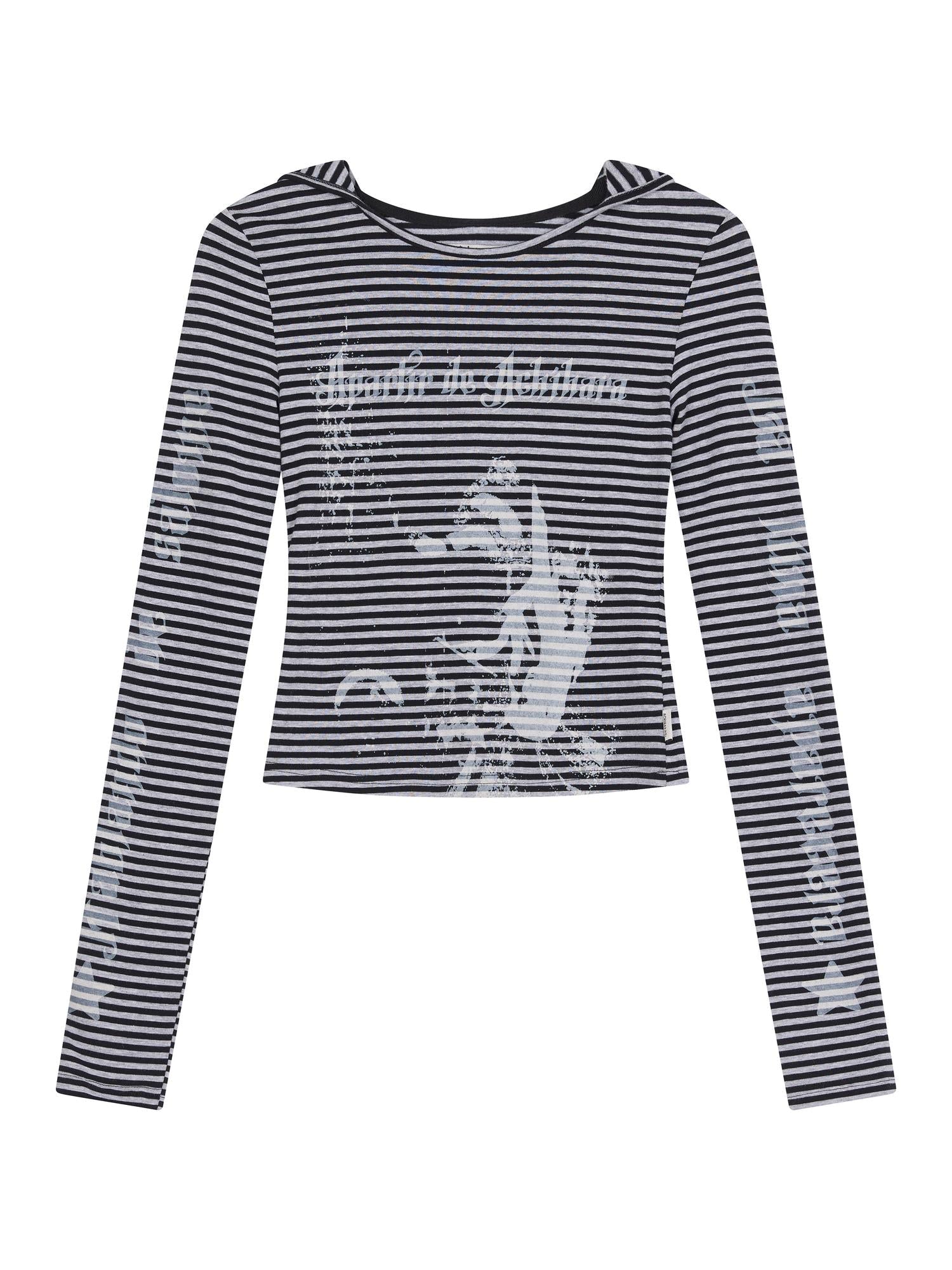 Achihara Salome Summer Tee With Moon Print