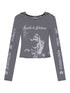 Achihara Salome Summer Tee With Moon Print