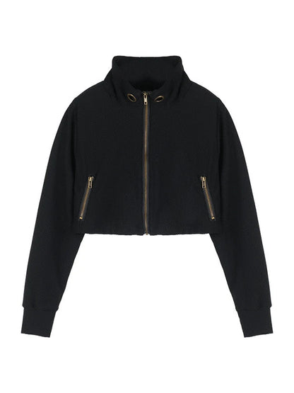 Sheer Mesh Long Sleeve Crop Sun Jacket