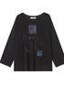 Achihara Relaxed Salted Fish Sunshield Loose Top