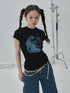 Achihara Sparkly Disco Summer Sleeveless T-Shirt & Vest