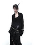 NN NORTH NODE Rayon Cotton Silk Mesh Knit Cardigan