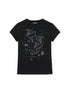 Achihara Tropical Fish Rhinestone Summer Tee & Tank Top Set