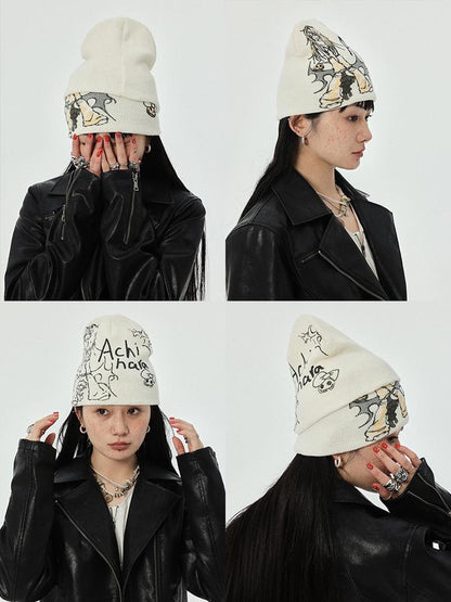 Achihara Bloom Bloom Dual Persona Beanie