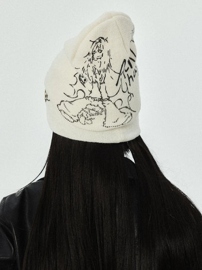 Bloom Bloom Dual Persona Beanie