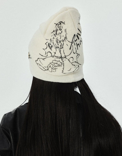 Achihara Bloom Bloom Dual Persona Beanie