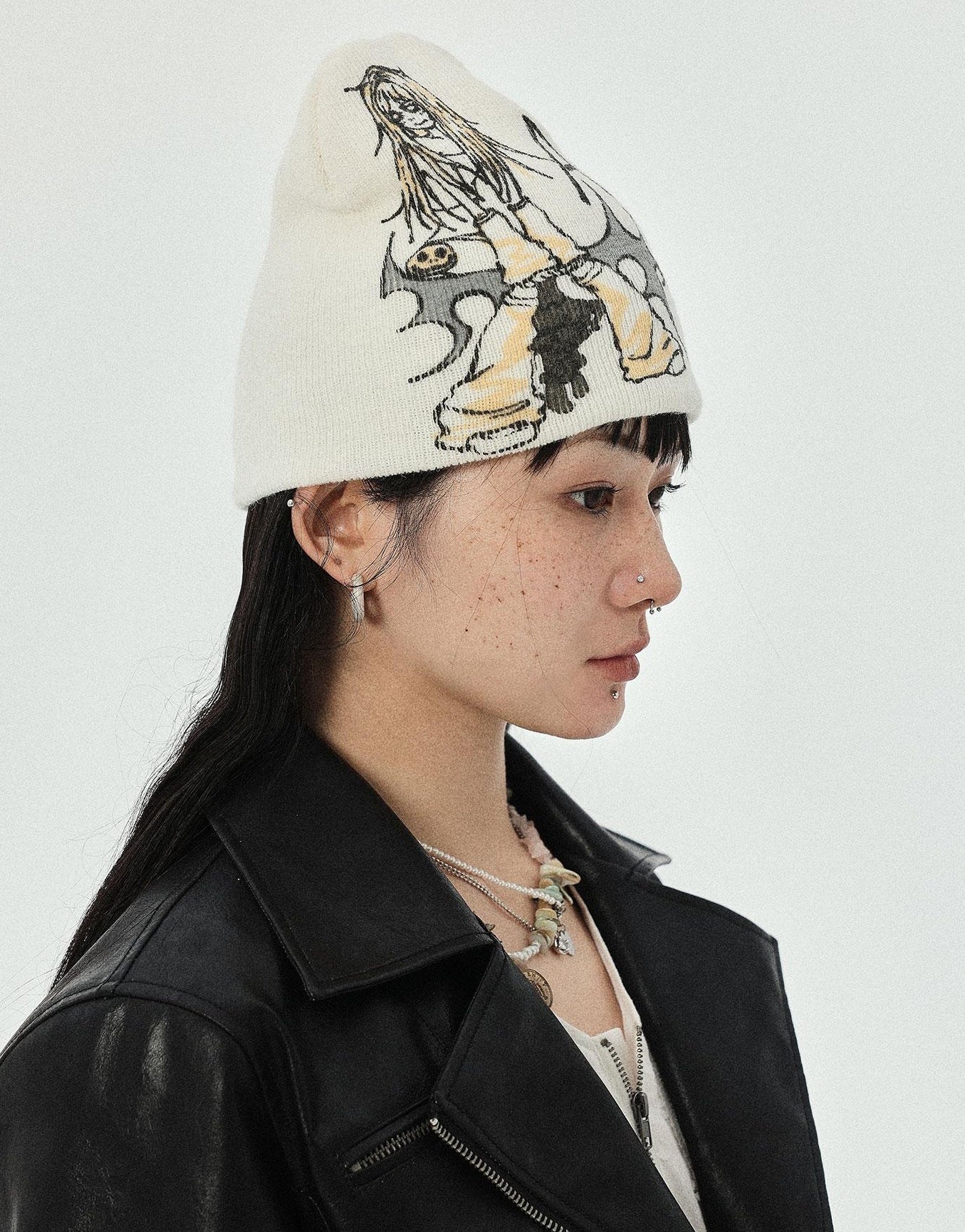 Achihara Bloom Bloom Dual Persona Beanie