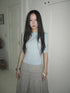 Updateang project Summer Slim Fit Pure Color Stretch Tee