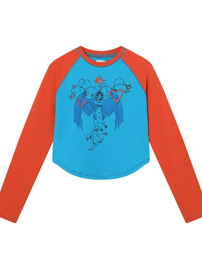 Icarus Sleeve Graphic Tee Unisex Top