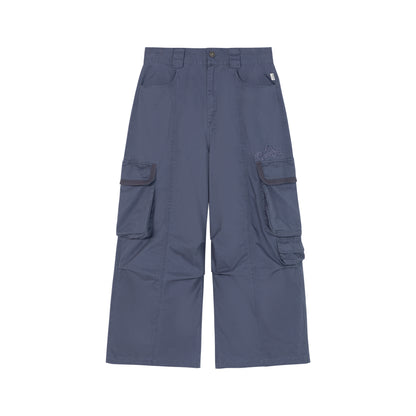 Update Achihara Loose Fit Denim Overalls 2025 Autumn New Drop Leg Trousers