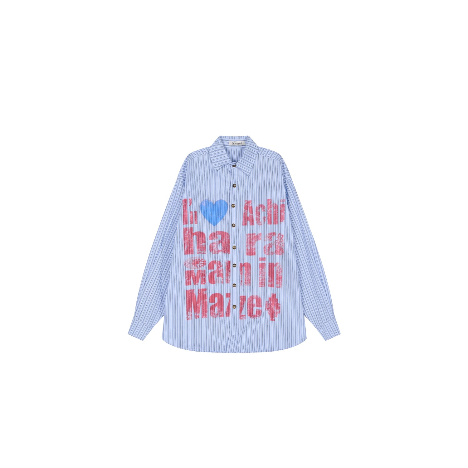 Achihara Cotton Stripes Floral Print Women&