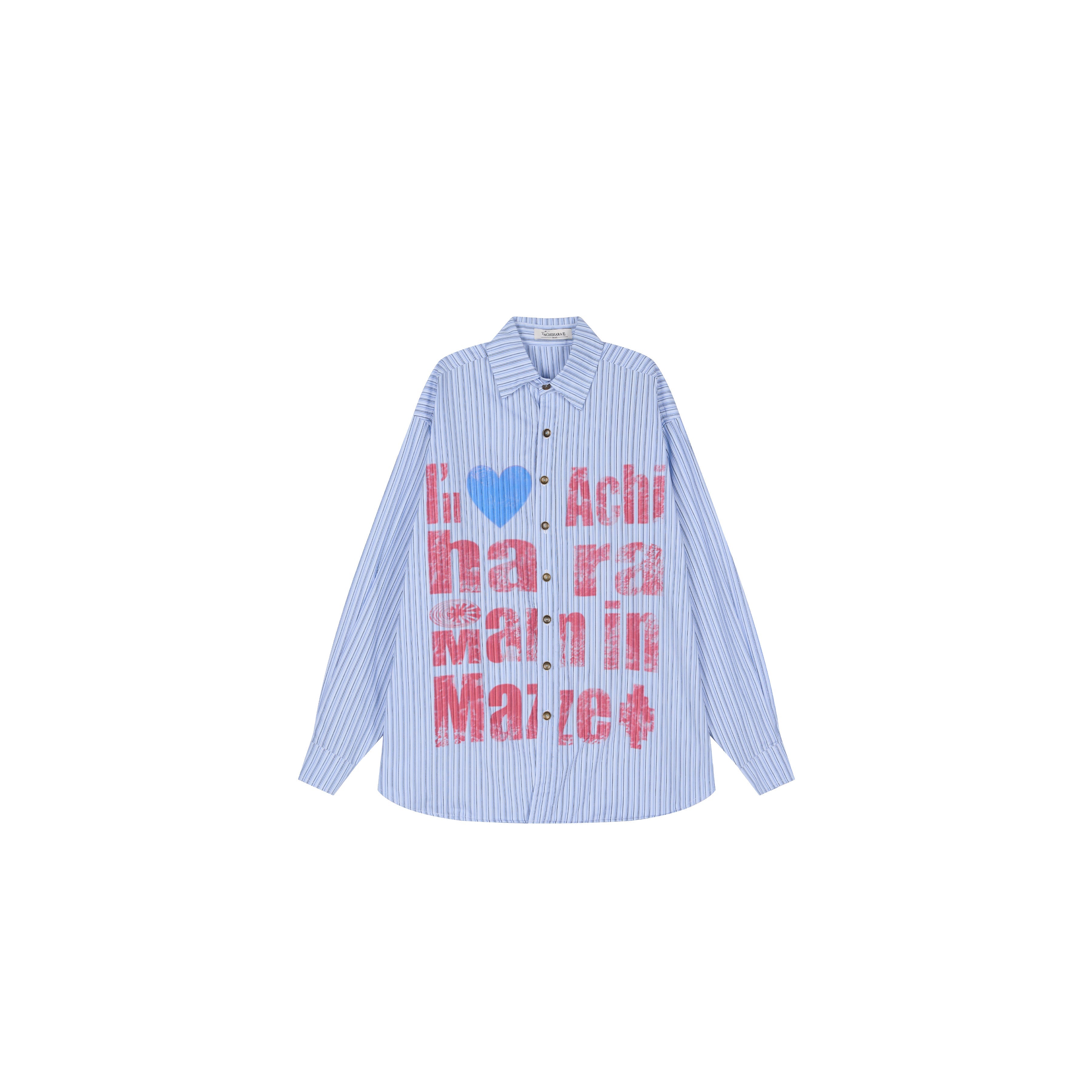 Achihara Cotton Stripes Floral Print Women&