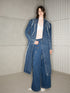 UpdateNN NORTH NODE Oversized Knee Length Denim Coat