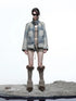 Vintage Wash Priestess Hooded Denim Jacket