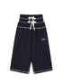 Achihara Frozen Blueberry Multi Layer Drawstring Joggers