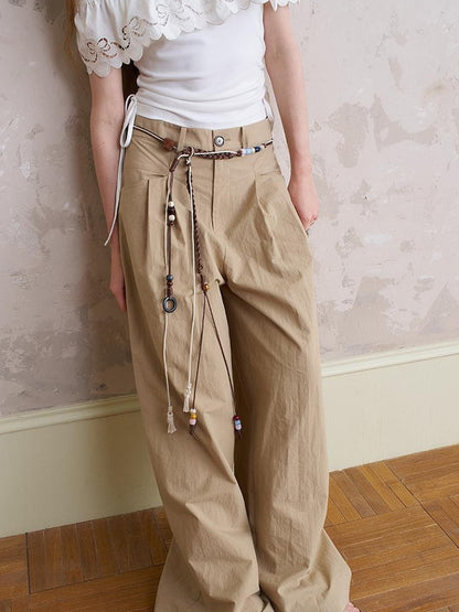 DIDDI MODA Bohemian Beaded Waist Rope With Tassel