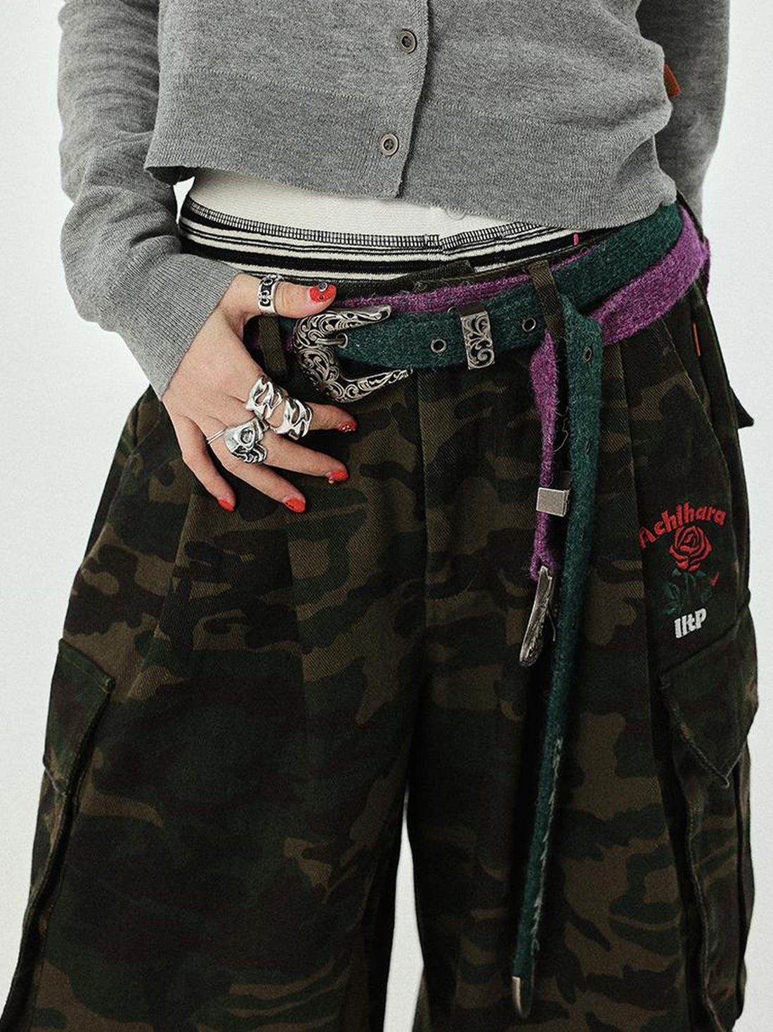 Achihara BoundEmotions Knit Belt