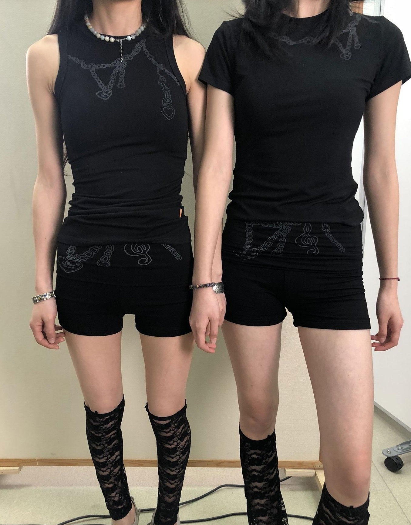 Achihara Breton Chain Romance Sleeveless Top