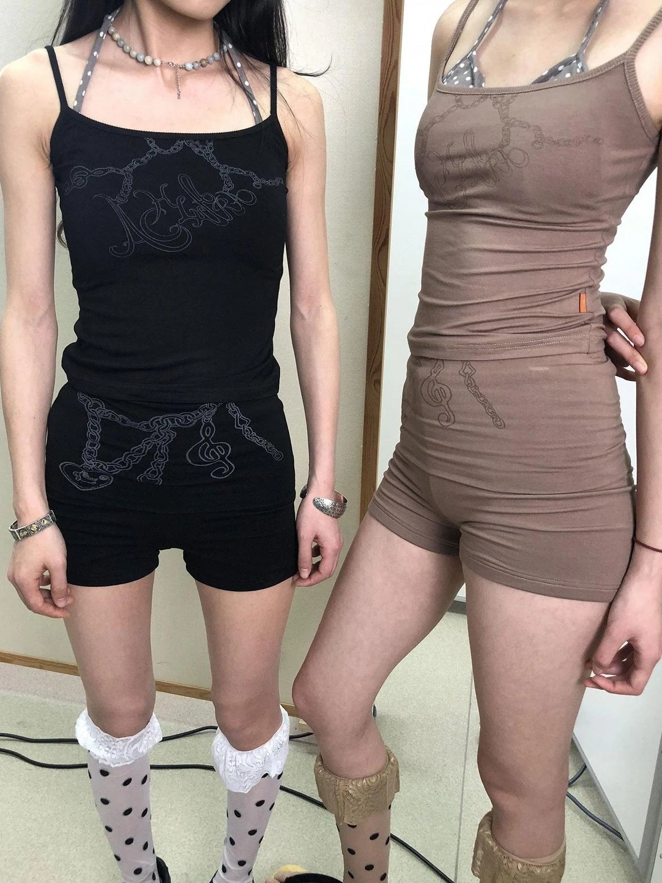 Breton Chain Romance Sleeveless Top