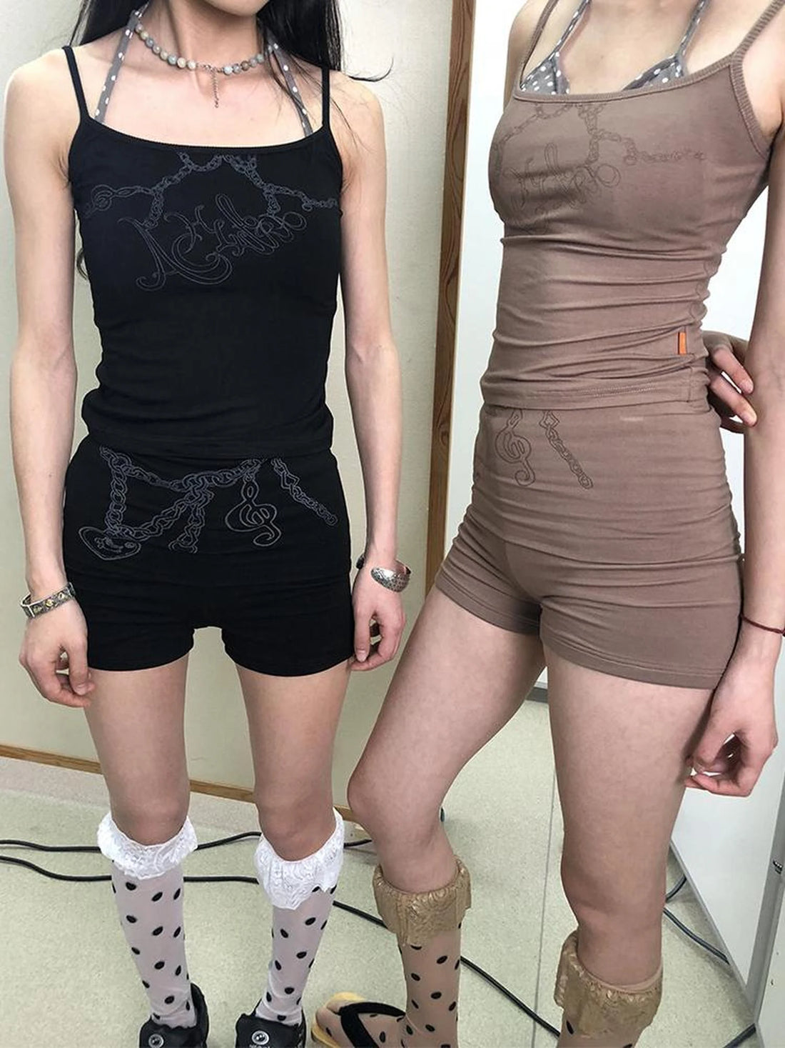 Breton Chain Romance Sleeveless Top