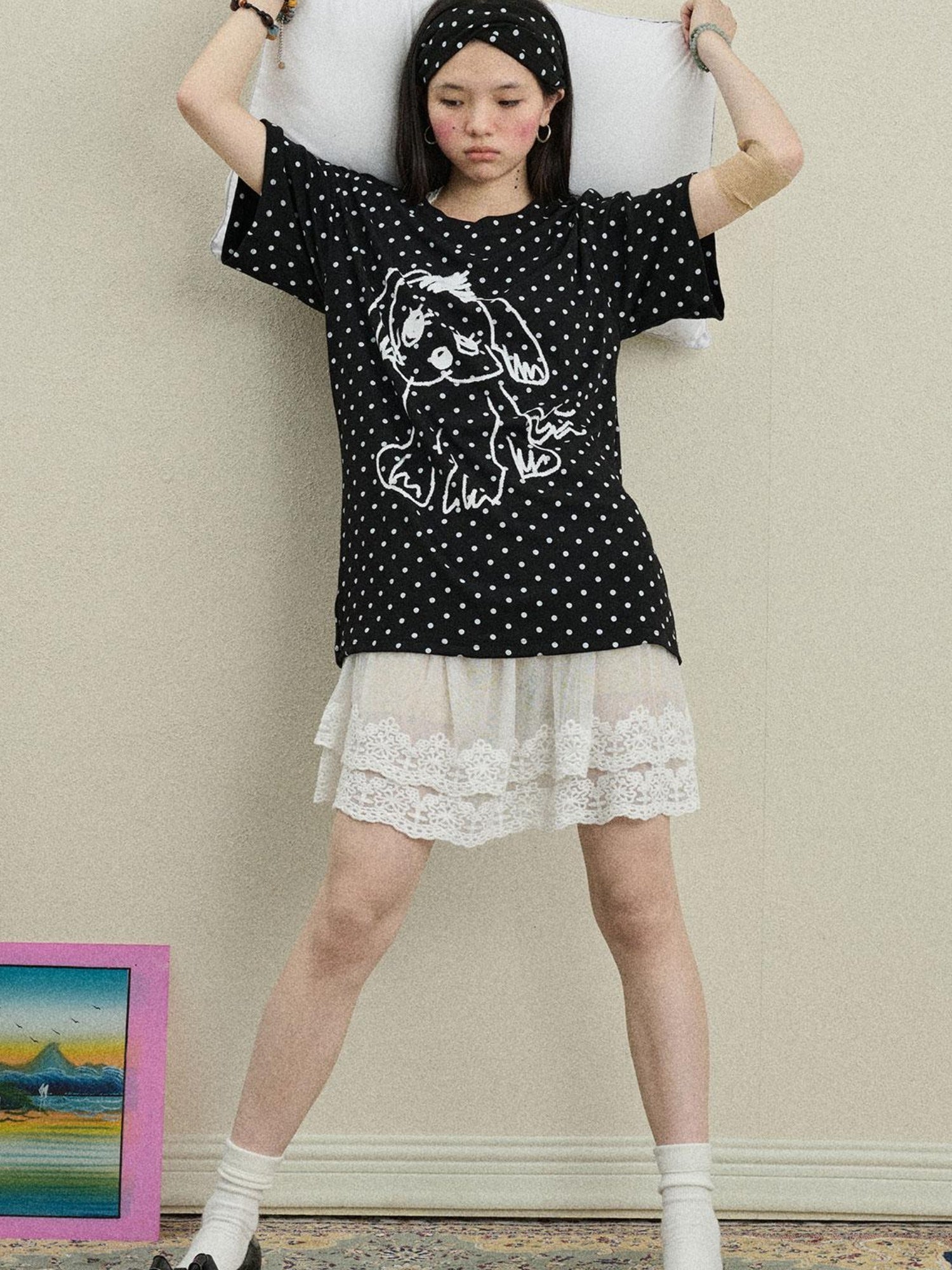 Achihara Breton Striped Stretch Cotton-Blend T-Shirt