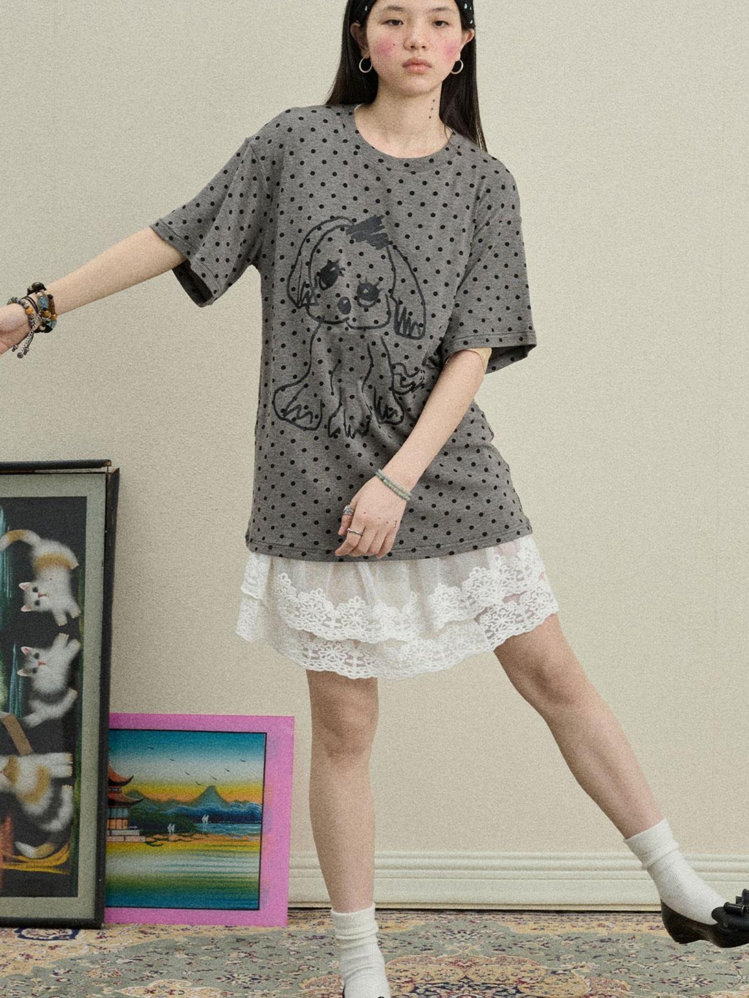 Achihara Breton Striped Stretch Cotton-Blend T-Shirt