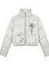 Achihara Alchemy Inspired Quilted Nylon Jacket