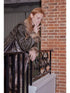 Reversible Faux Fur And Shearling Studded Coat