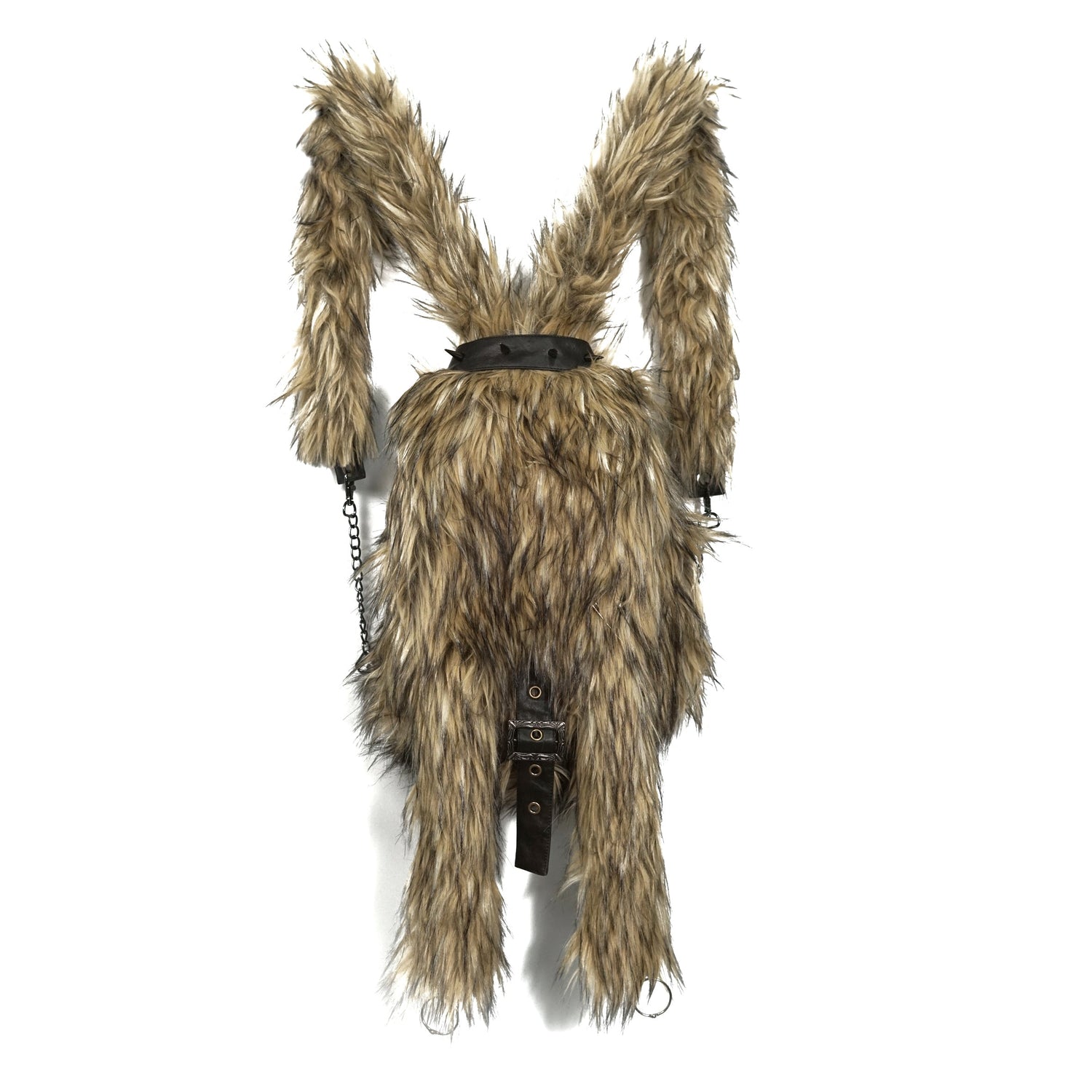 Update Cest Nous Punk Rabbit Ear Faux Fur Backpack