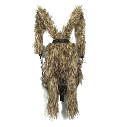 Update Cest Nous Punk Rabbit Ear Faux Fur Backpack