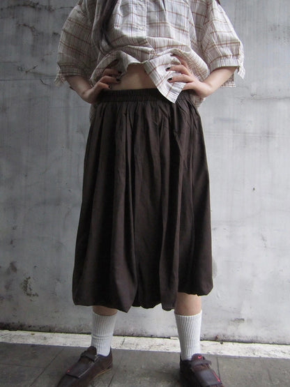 Vintage Lightweight Ruffle Bloom Skirt