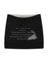 Achihara Breathable Knit A-Line Skirt