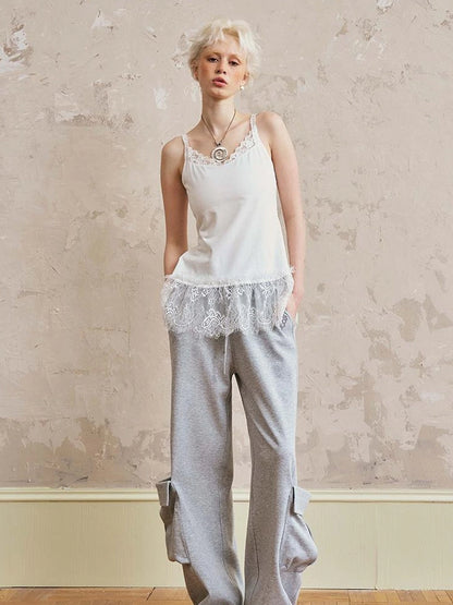 Butterfly Knot Off Shoulder Hoodie Split Hem Sport Skirt Set