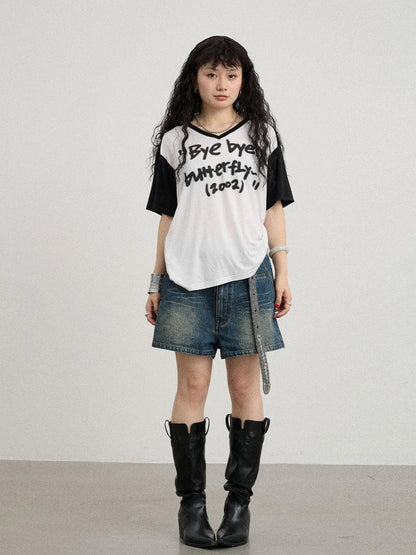 Bye Bye Paper Plane Tee