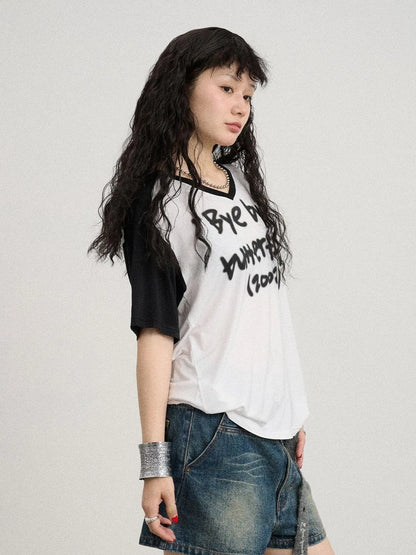 Bye Bye Paper Plane Tee