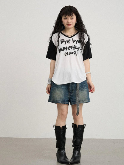 Bye Bye Paper Plane Tee