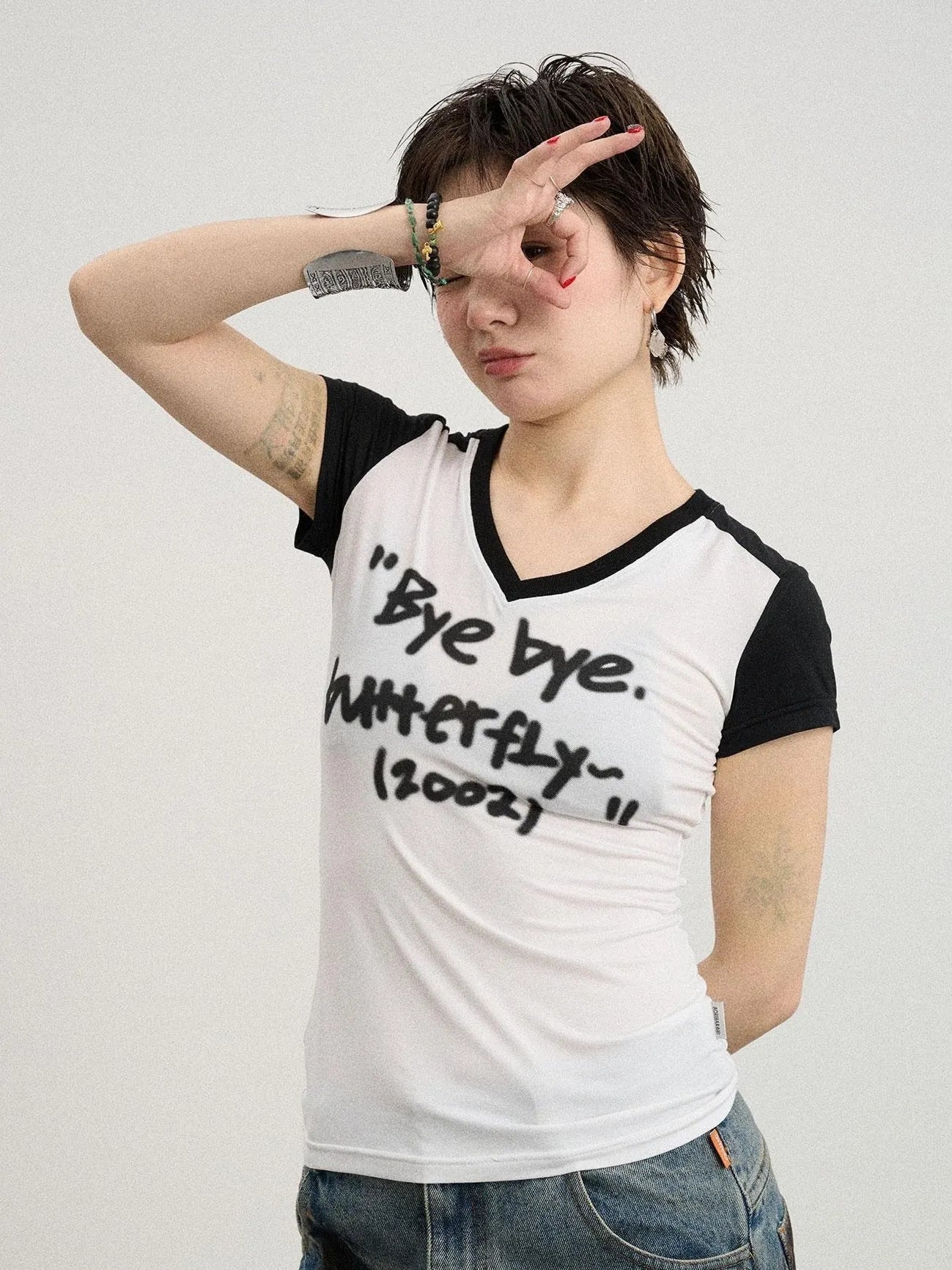 Bye Bye Paper Plane Tee