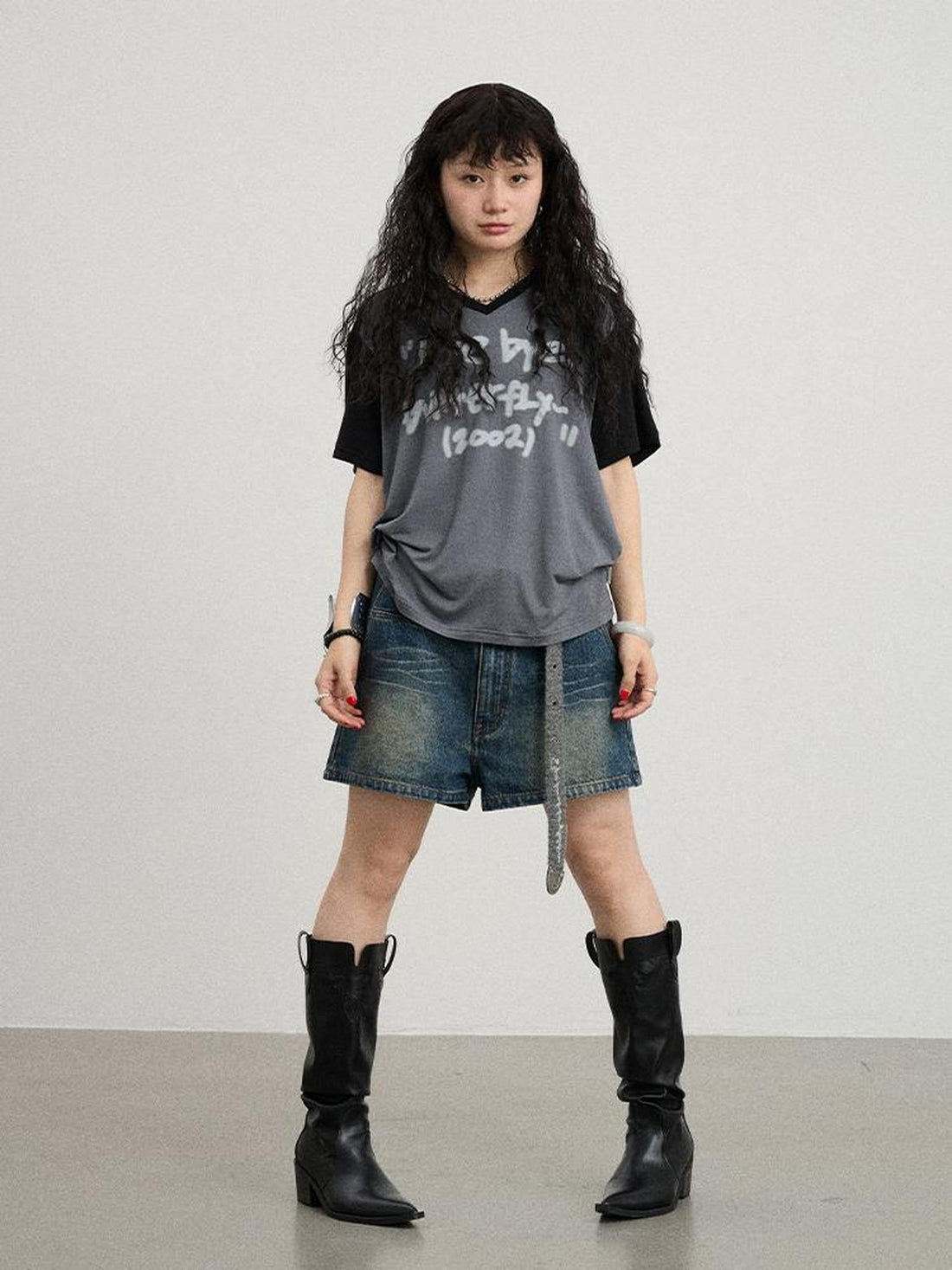 Achihara Bye Bye Paper Plane Tee